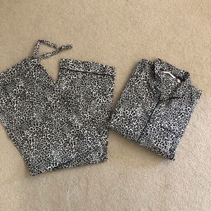 Victoria’s Secret Leopard PJ Set